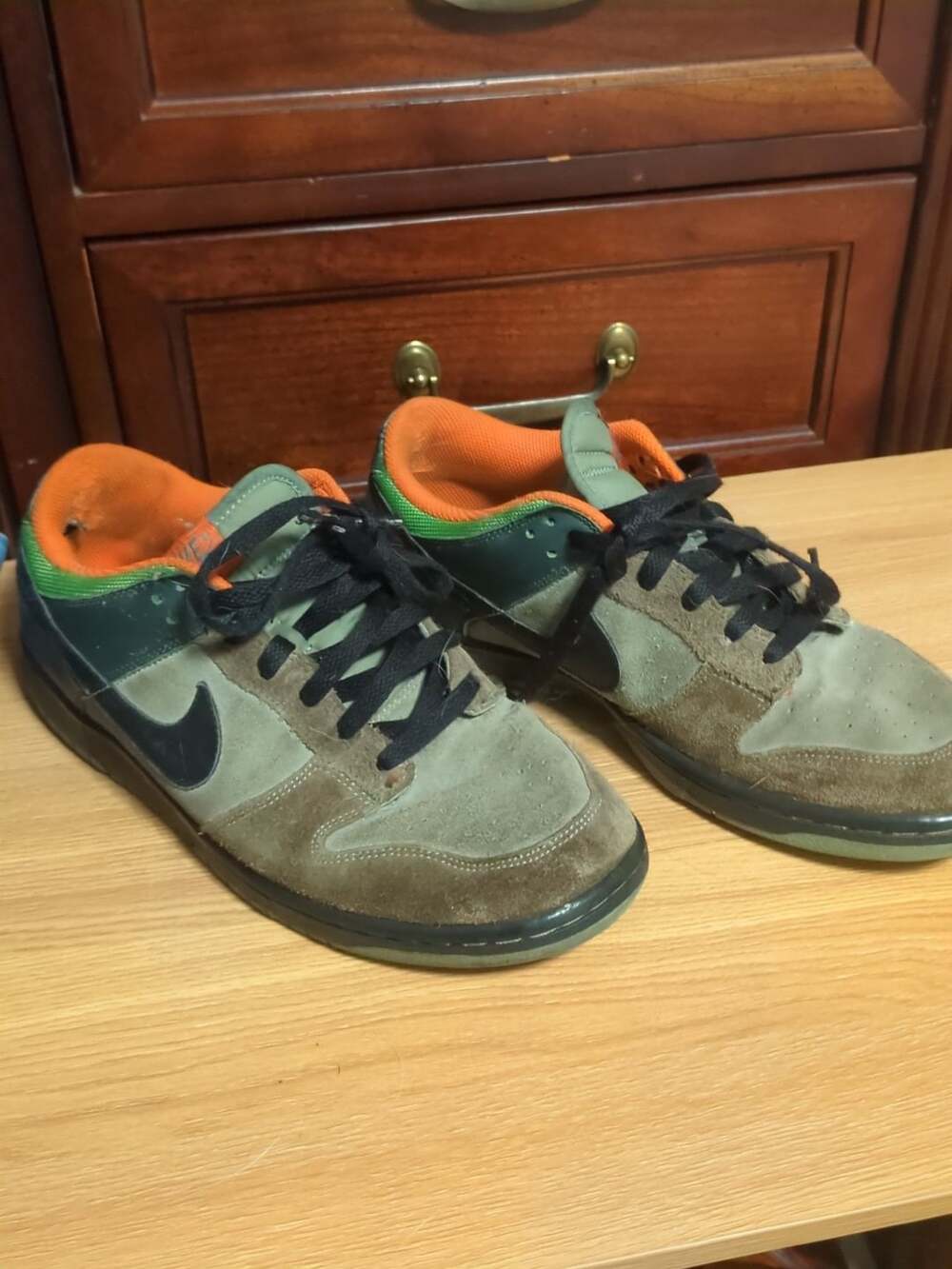 Nike Dunk Low CL Adventure Pack Jade Stone Army Olive 304714-301